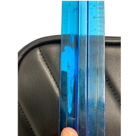 Black Travel Jewelry Organizer Portable Pleather Faux Leather Case - Picture 7 of 14